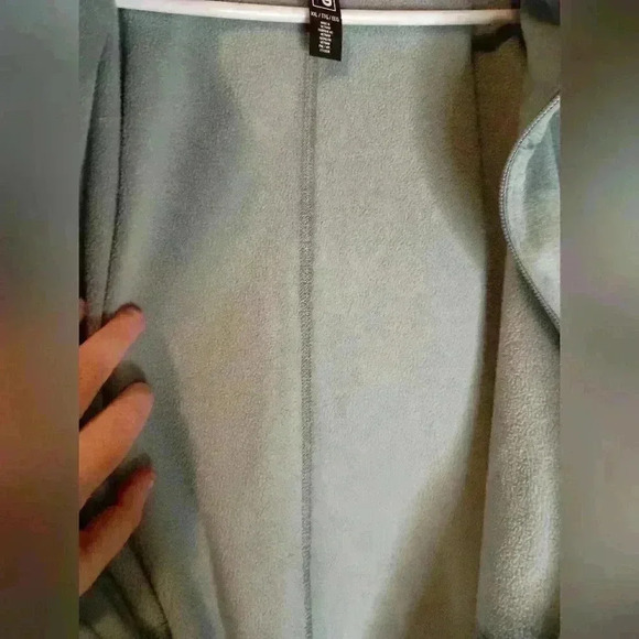 KIRKLAND Fleece Teal Fall Winter Casual signature jacket (#522) - Picture 4 of 6